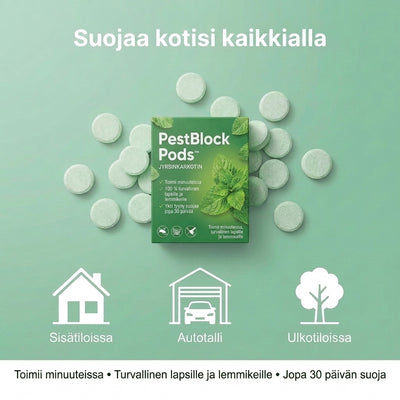 Pestblock – Suojaa kotisi eläimiltä ja hyönteisiltä