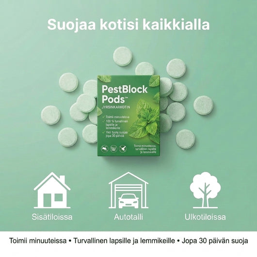 Pestblock – Suojaa kotisi eläimiltä ja hyönteisiltä